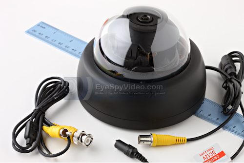 CC-8HR2 Color Indoor Dome Camera Sony Super HAD 1/3 CCD 550TV Lines 3.6mm (exchangeable) Fixed Focus Lens 